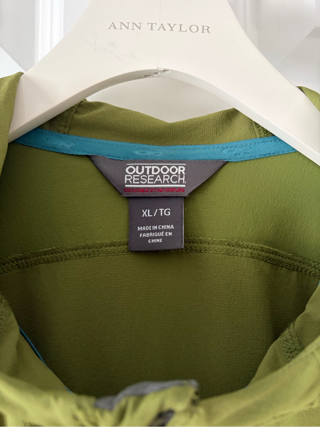 Outdoor Research Women’s Green Hooded Softshell Jacket — image 2 of 2
